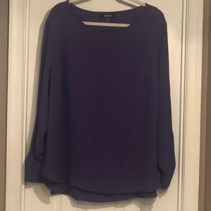 Nine West Purple Blouse SZ 3X